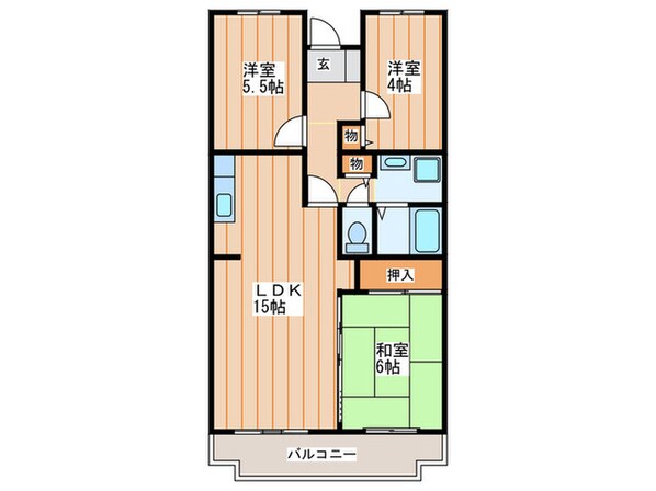 グランドゥール池田の物件間取画像